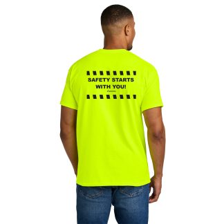 Gildan® - DryBlend® 50 Cotton/50 Poly T-Shirt with Front and Back Color Logo