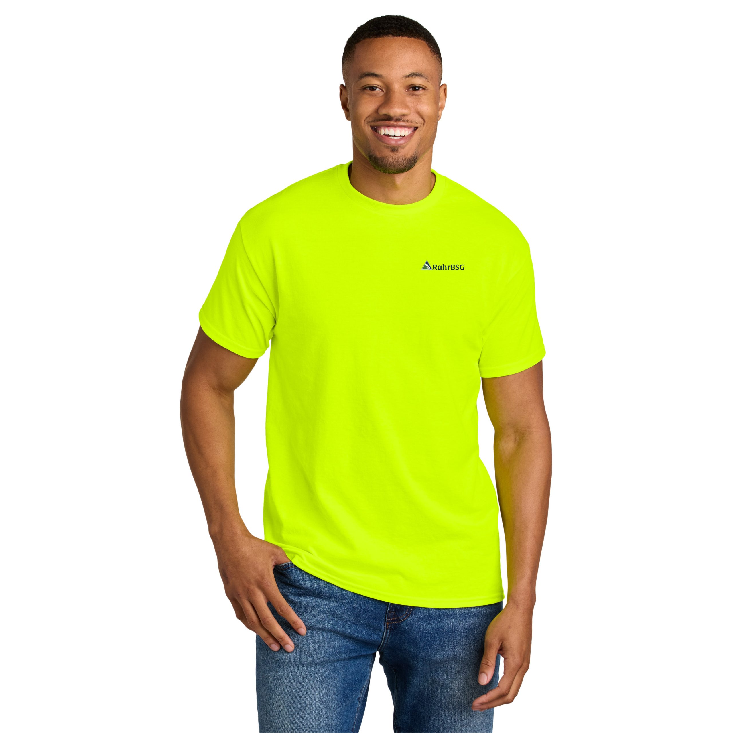 Gildan® - DryBlend® 50 Cotton/50 Poly T-Shirt with Front and Back Color Logo - Image 2